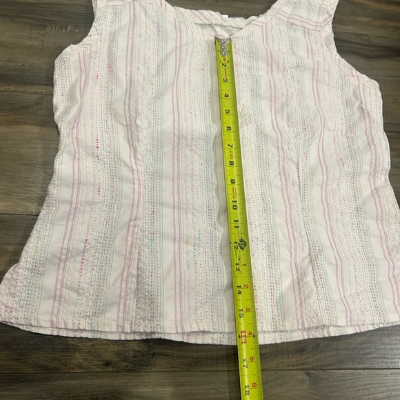 Striped Pink Women's Top - Picture 4 of 4